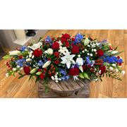 Red, White &amp; Blue Double Ended Spray